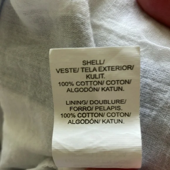 Lucky‎ Brand Blue & White Stripe Off Shoulder Mini Dress 100% Cotton Sz S- EUC - Picture 10 of 10